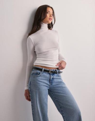 Nelly - Valkoinen - Soft Turtleneck Top