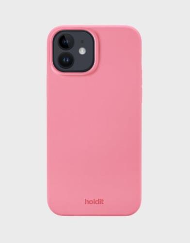 Holdit - Vaaleanpunainen - Silicone Case iPhone 12/12Pro