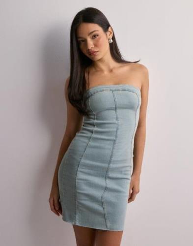 Gina Tricot - Sininen - Tube denim dress