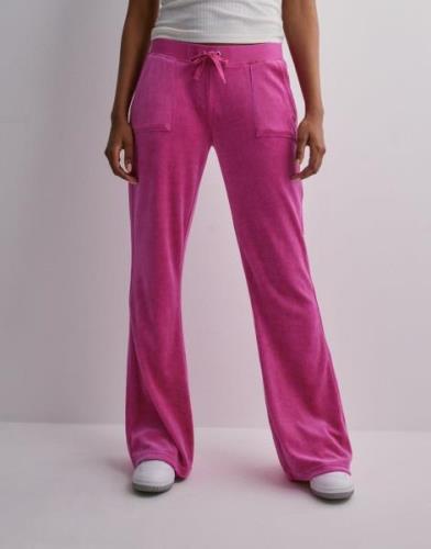 Juicy Couture - Vaaleanpunainen - Caisa Ultra Low Rise Pants