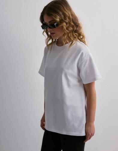 Pieces - Valkoinen - Pcskylar Ss Oversized Tee Noos