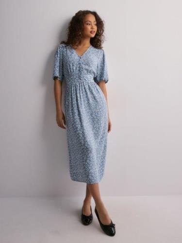 Pieces - Kukallinen - Pctala Ss Midi Dress Noos Bc