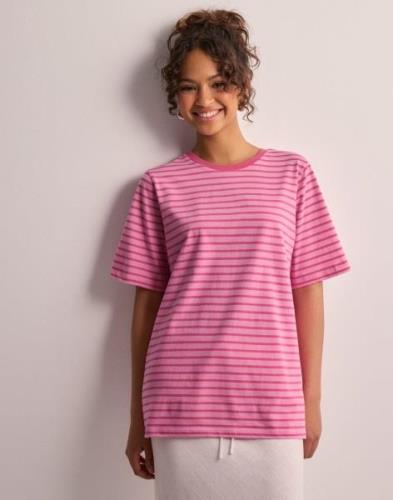 Pieces - Vaaleanpunainen - Pcabby Ss Loose Tee Bc