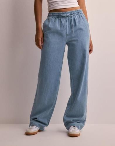 JDY - Sininen - Jdypenny Loose Pants Dnm