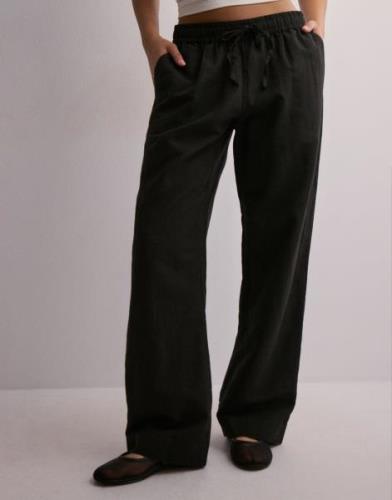 Neo Noir - Musta - Sonar Linen Pants