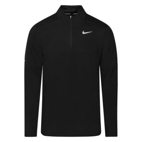 Nike Juoksupaita 1/2 Zip Dri-FIT Element - Musta/Hopea