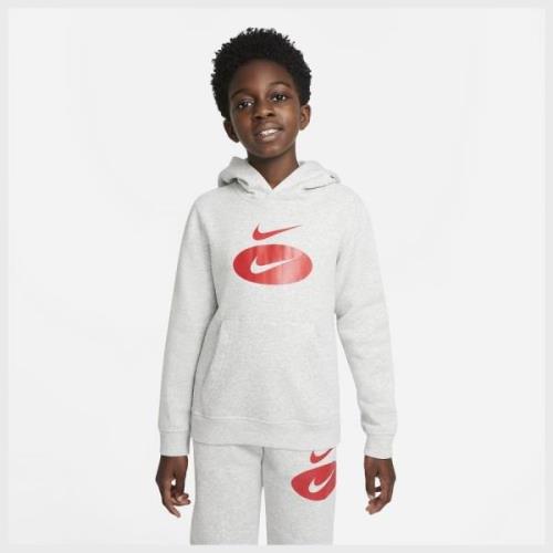 Nike Huppari NSW Core - Harmaa/Punainen Lapset