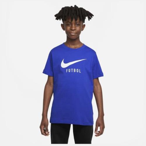 Nike T-paita NSW Swoosh - Sininen/Valkoinen Lapset