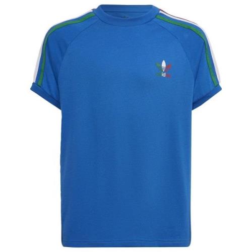 adidas Originals T-paita Adicolor 3-Stripes - Sininen Lapset