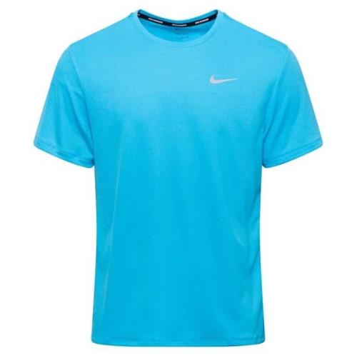 Nike Juoksu-t-paita Dri-FIT UV Miller - Sininen/Hopea