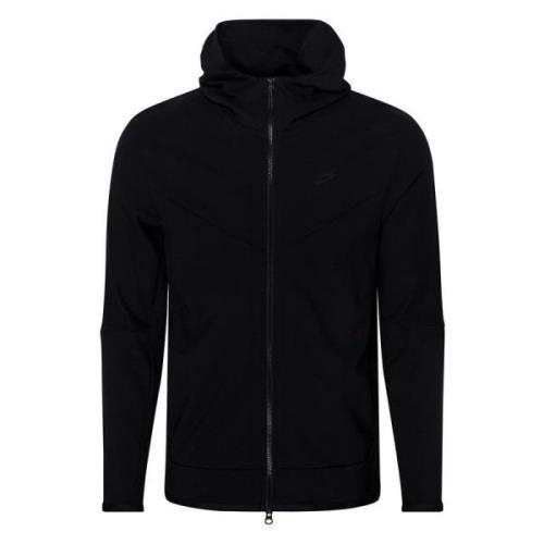 Nike Huppari Tech Fleece Essentials Full Zip Lightweight - Musta