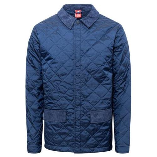 Liverpool Quilted Takki - Navy