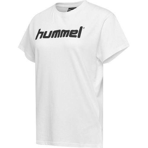 Hummel Go Cotton Logo T-paita - Valkoinen Nainen