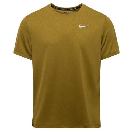 Nike Juoksu-t-paita Dri-FIT UV Miller - Vihreä/Hopea