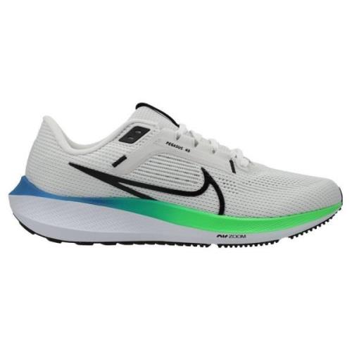 Nike Juoksukengät Air Zoom Pegasus 40 - Valkoinen/Musta/Sininen/Vihreä