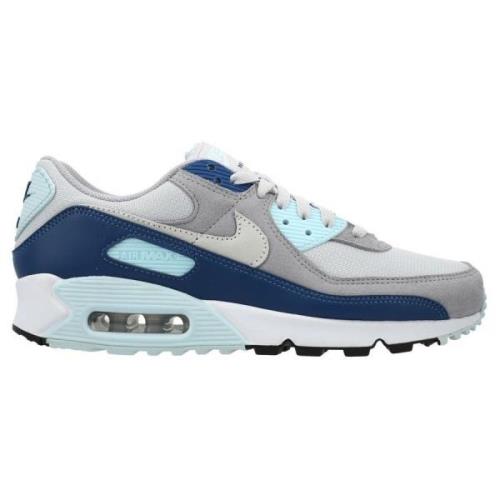 Nike Air Max 90 Men's Shoes PURE PLATINUM/WHITE-GLACIER BLUE