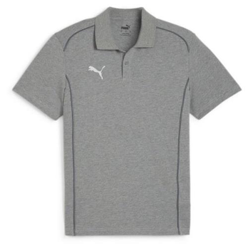 teamFINAL Casuals Polo Medium Gray Heather-PUMA Silver