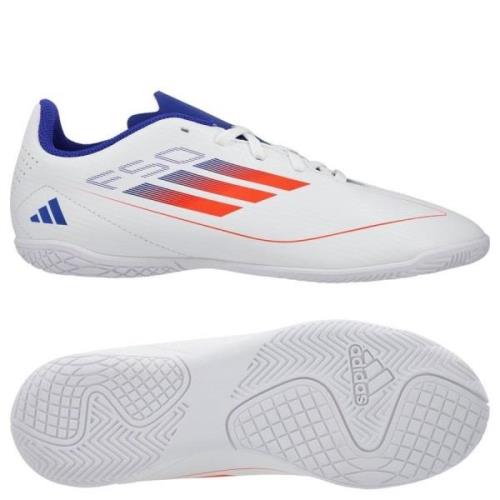 adidas F50 Club IN Advancement - Valkoinen/Punainen/Sininen Lapset