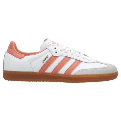 adidas Originals Samba OG - Valkoinen/Pinkki/Valkoinen Nainen