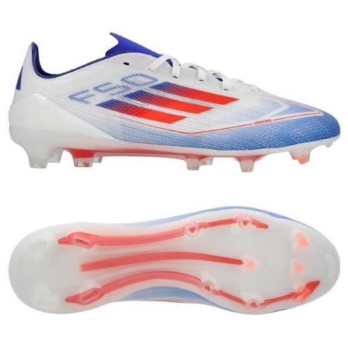 adidas F50 Pro FG Advancement - Valkoinen/Punainen/Sininen