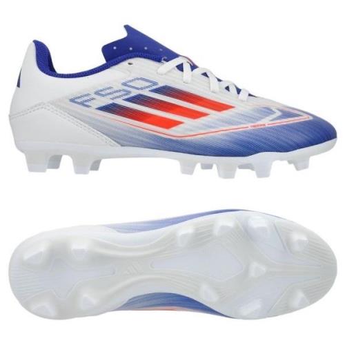 adidas F50 Club FxG Advancement - Valkoinen/Punainen/Sininen