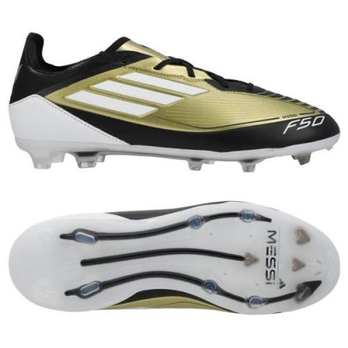 adidas F50 Messi Pro FG Triunfo Dorado - Kulta/Valkoinen/Musta Lapset