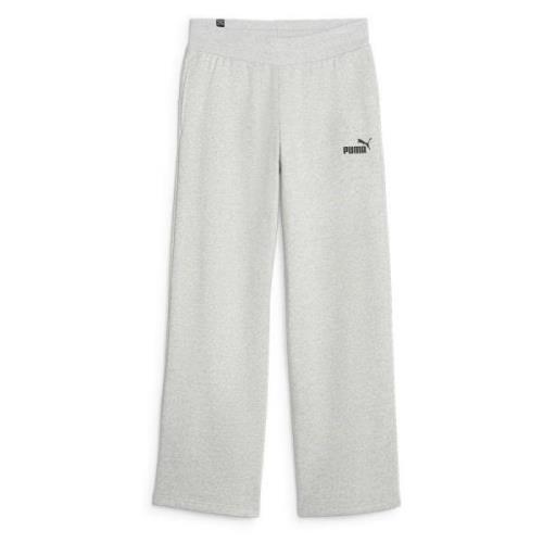 ESS+ Straight Leg Small Logo Pants FL Light Gray Heather