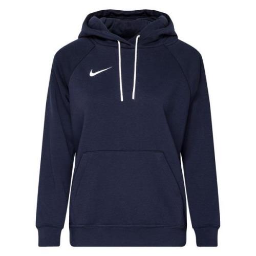 Nike Huppari Fleece PO Park 20 - Navy/Valkoinen Nainen