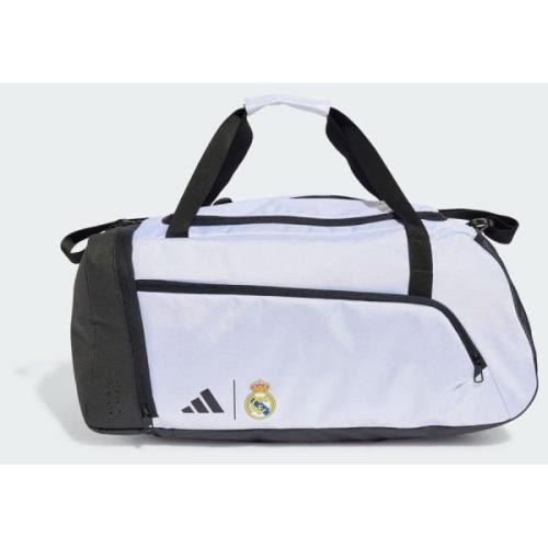 Real Madrid Duffel Laukku - Valkoinen/Musta