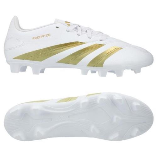 adidas Predator Club FxG Day Spark - Valkoinen/Kulta/Valkoinen