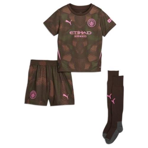 Puma Manchester City 24/25 Goalkeeper Short Sleeve Minikit Kids