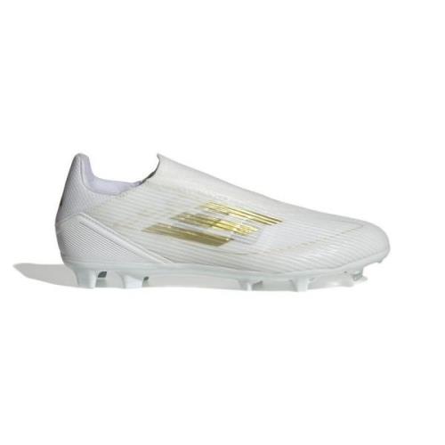 adidas F50 League Laceless FG/AG Day Spark - Valkoinen/Kulta/Valkoinen