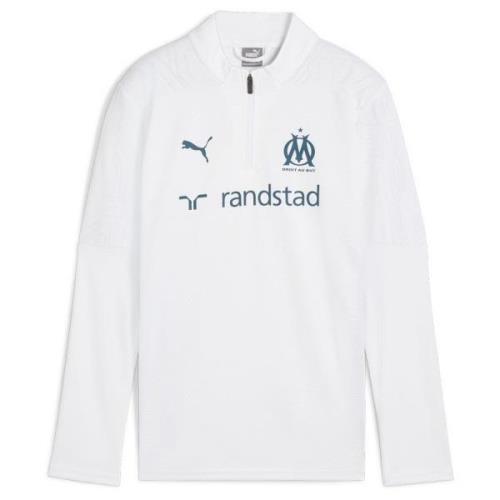 Puma Olympique de Marseille Quarter-Zip Training Top Youth