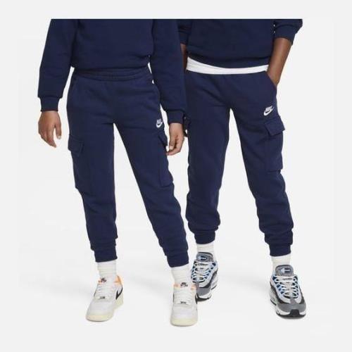 Nike Sportswear Club Fleece Big Kid MIDNIGHT NAVY/MIDNIGHT NAVY/WHITE