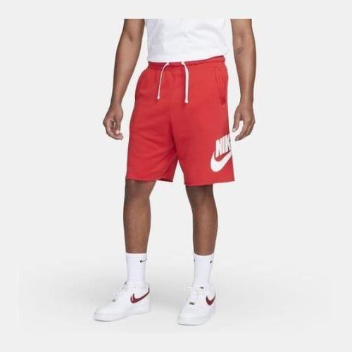 Nike Club Alumni Men's French Terry UNIVERSITY RED/WHITE/WHITE