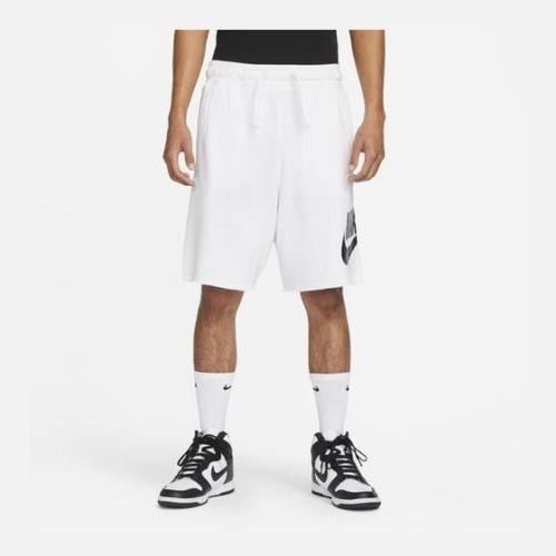 Nike Club Alumni Men's French Terry WHITE/WHITE/BLACK