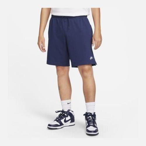 Nike Club Men's Knit Shorts MIDNIGHT NAVY/WHITE