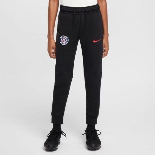 Paris Saint-Germain Collegehousut NSW Tech Fleece - Musta/Punainen Lap...