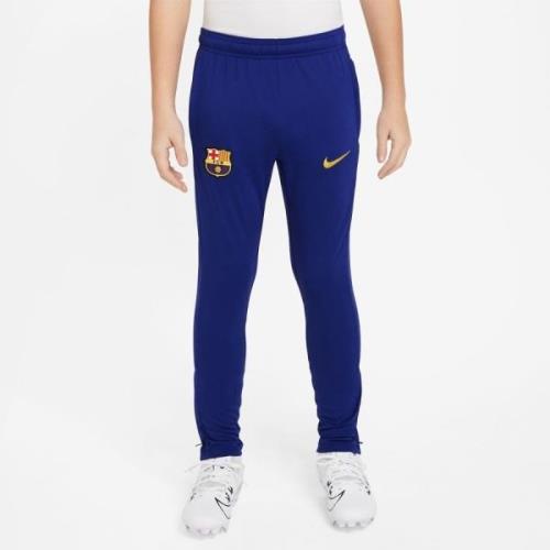 Barcelona Treenihousut Dri-FIT Academy Pro - Navy/Keltainen Lapset