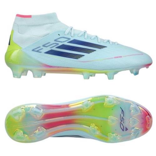 adidas F50 Elite Mid FG Stellar Icon - Almost Blue/Sininen/Keltainen N...