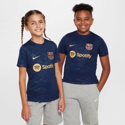 Barcelona Treenipaita Dri-FIT Academy Pro Pre Match - Navy/Kulta Lapse...