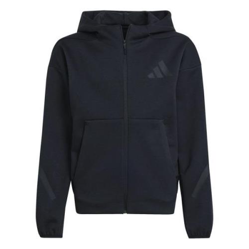 adidas Huppari Z.N.E. Full Zip - Musta Lapset