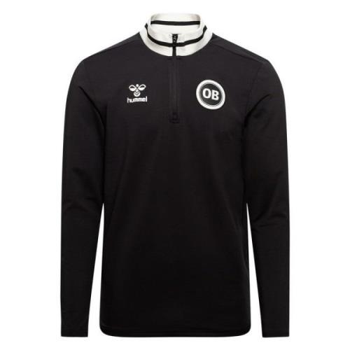 Odense Boldklub Harjoituspaita Pre Match Half Zip - Musta Lapset