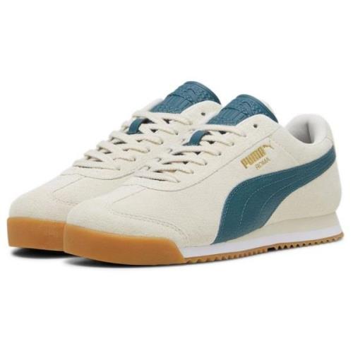 Roma Suede Alpine Snow-Cold Green-Gum