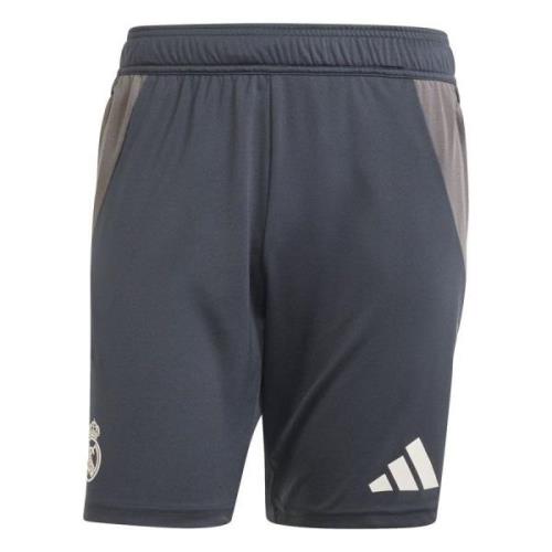 Real Madrid Treenishortsit Tiro 24 EU - Harmaa/Harmaa/Putty Mauve